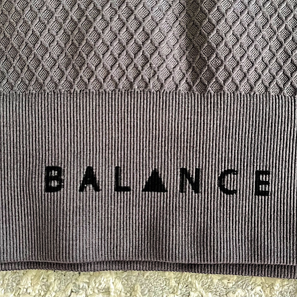 Balance Athletica Energy Long Sleeve Compression Crop Top & Leggings Set Quartz - Picture 5 of 16